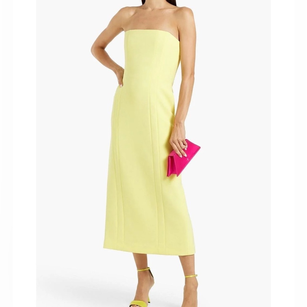 NWT ALC Elizabeth Strapless Midi Dress